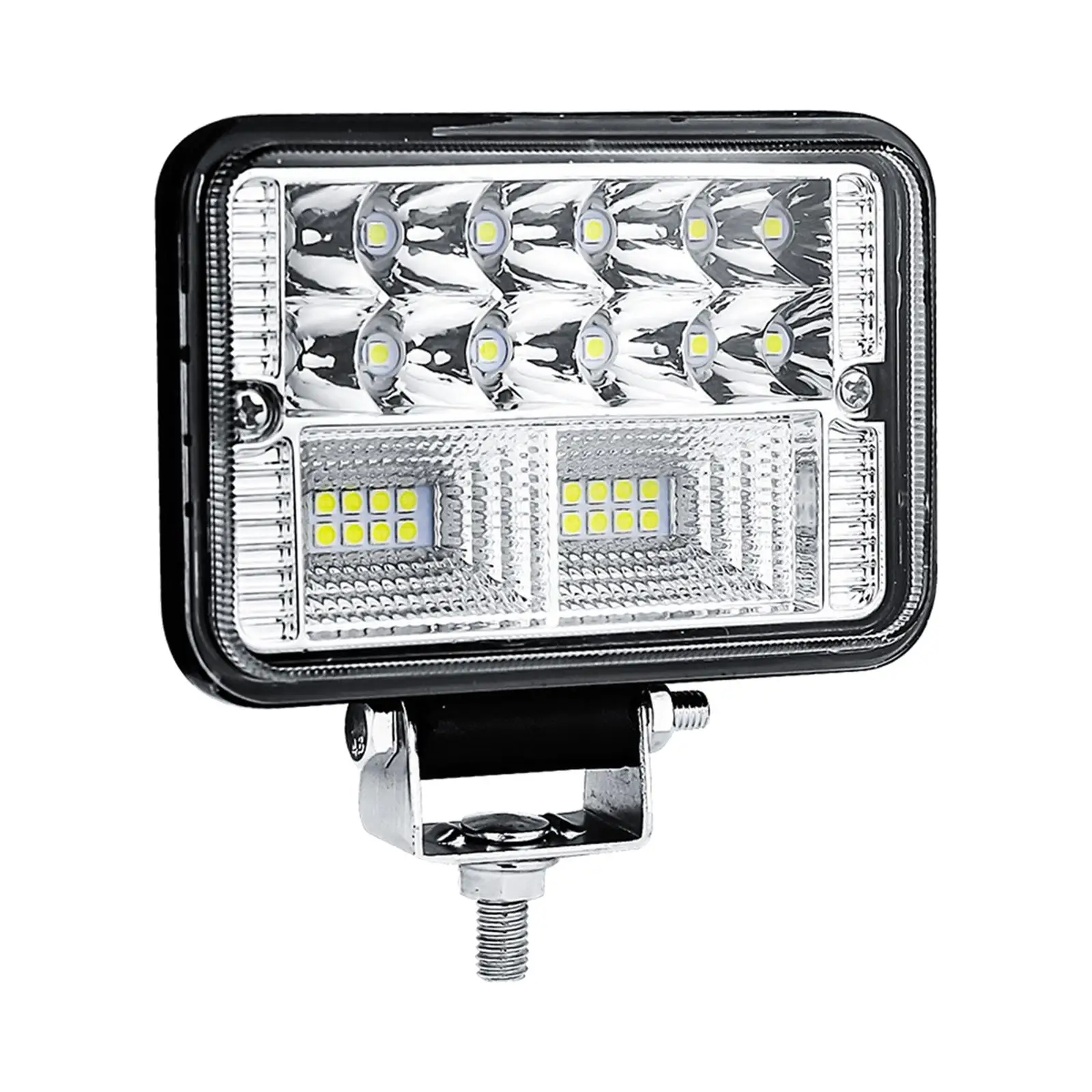 Truck LED Spotlight 78W 6000K Aluminum Alloy Shell Headlights Work Light 6000LM Light Bar for Motorbike Driving SUV Cars Marine