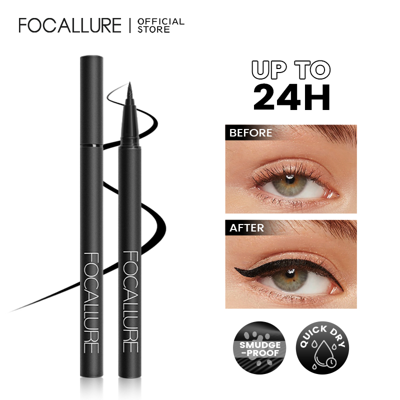 Best of FOCALLURE Waterproof Liquid Eyeliner Long Lasting Eye Pencil Easy To Wear Natural Eye Liner Liquid Pen Makeup Women Cosmetics Reviews & Tips