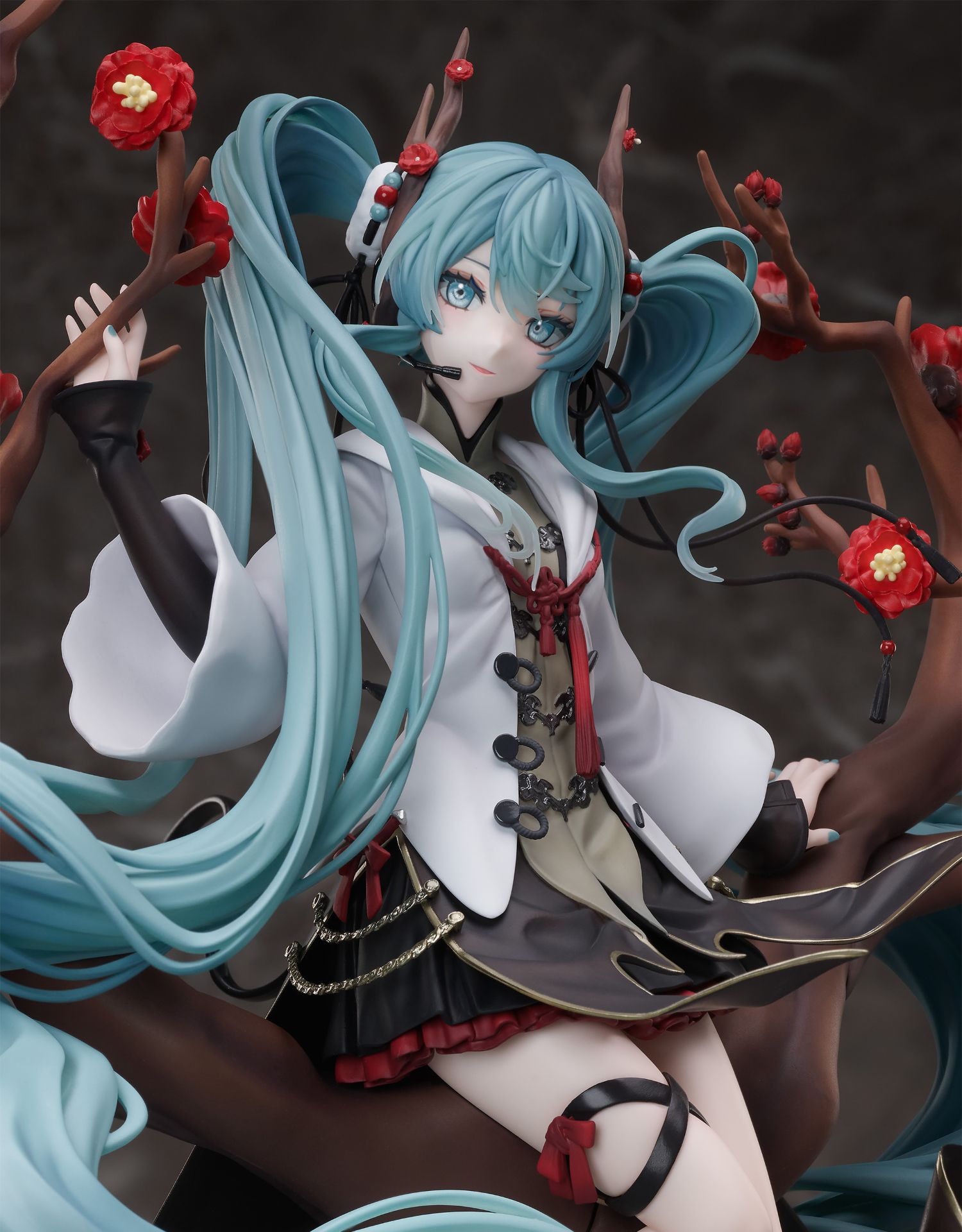 Ф: NEX×POPPRO Hatsune Miku 2022, китайский Новый год. 1/7, модели фигурок,  детские игрушки, подарки на день рождения