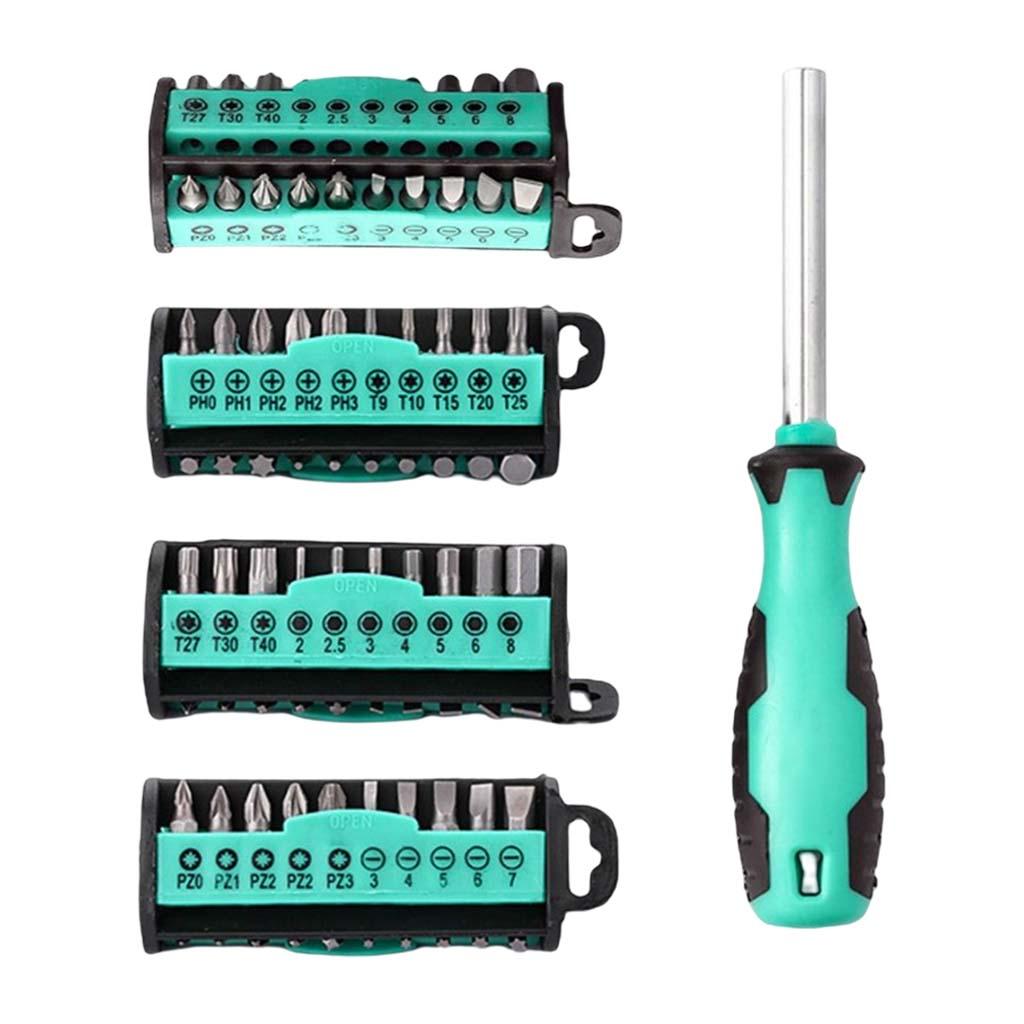 Heavy Duty 30 in 1 Screwdriver Set for Office Emergency Repair 