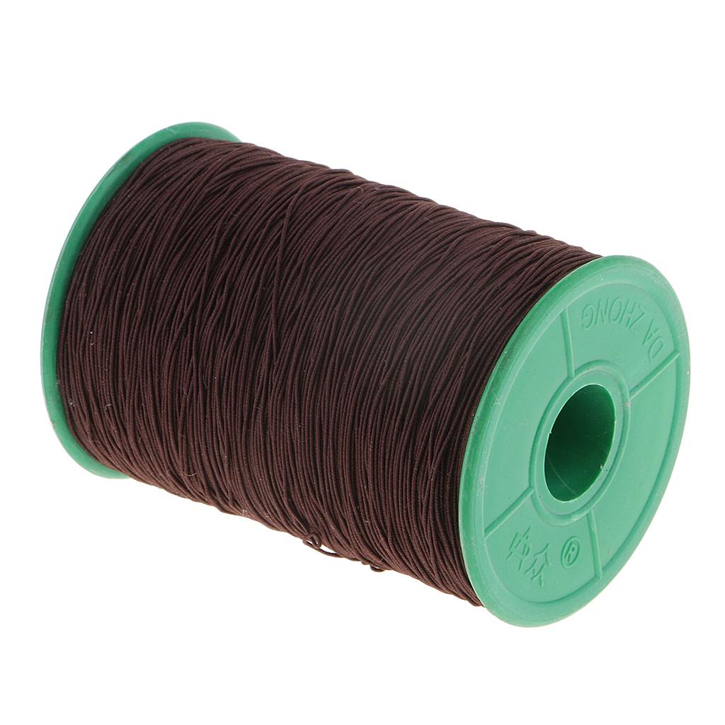 Description Picture 6 of item0.5mm Elastic Stretch Polyester String Cord for Jewelry Making Bracelet Beading Thread 500 Meters/roll