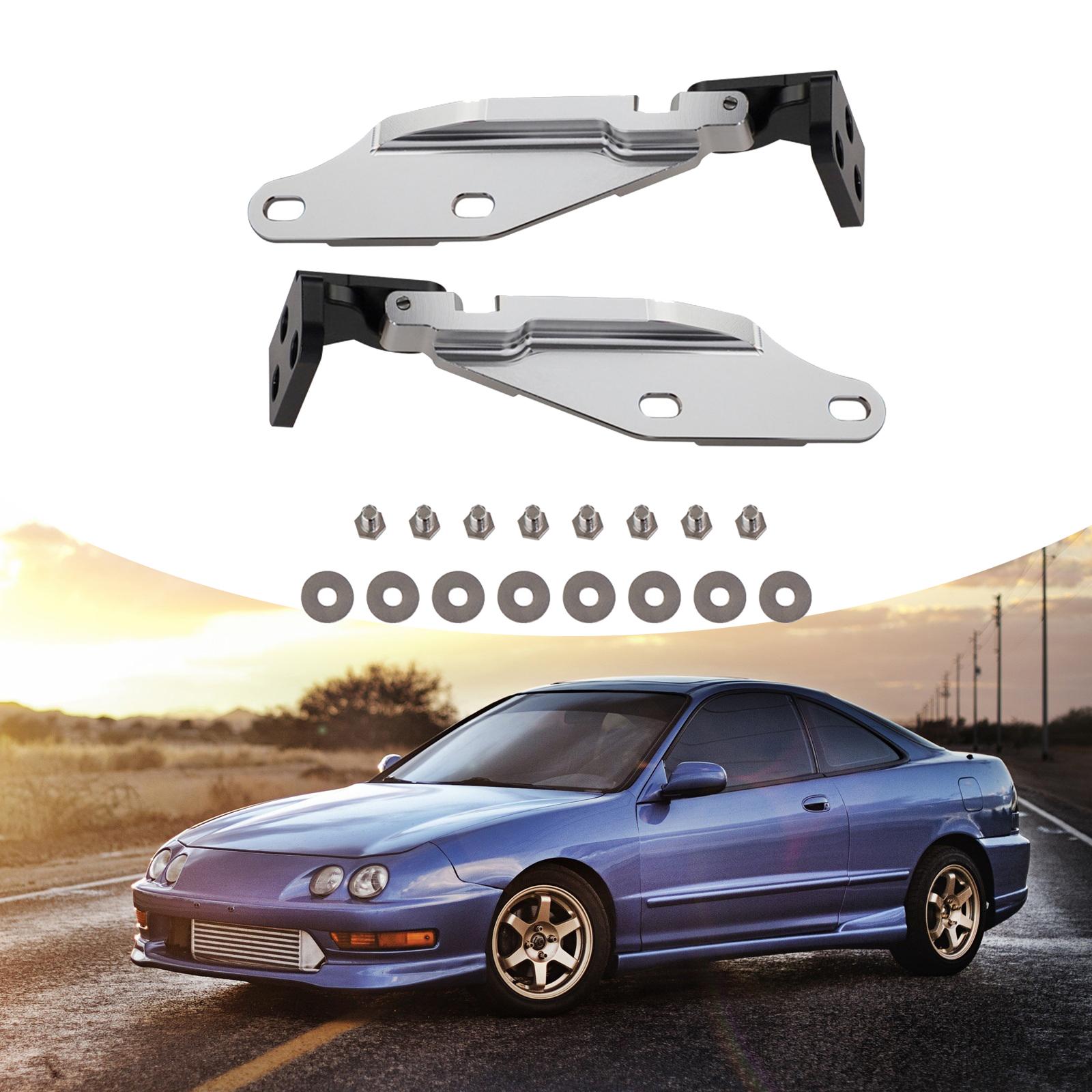 2Pcs Quick Release Hood Hinge Auto for Honda CRV RD Civic Type R DC2 EK