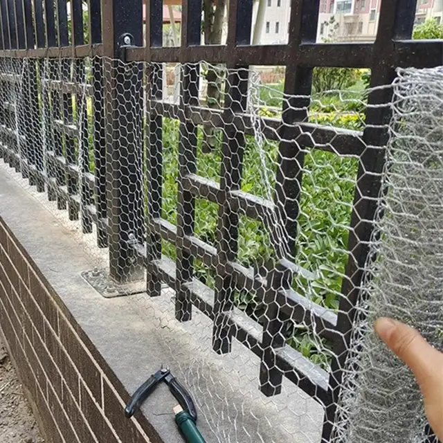 Rete da giardinaggio a 1 rotolo rete metallica per recinzione a forma  esagonale rete per uccelli da giardino rete barriera per la protezione  delle piante in serra - AliExpress
