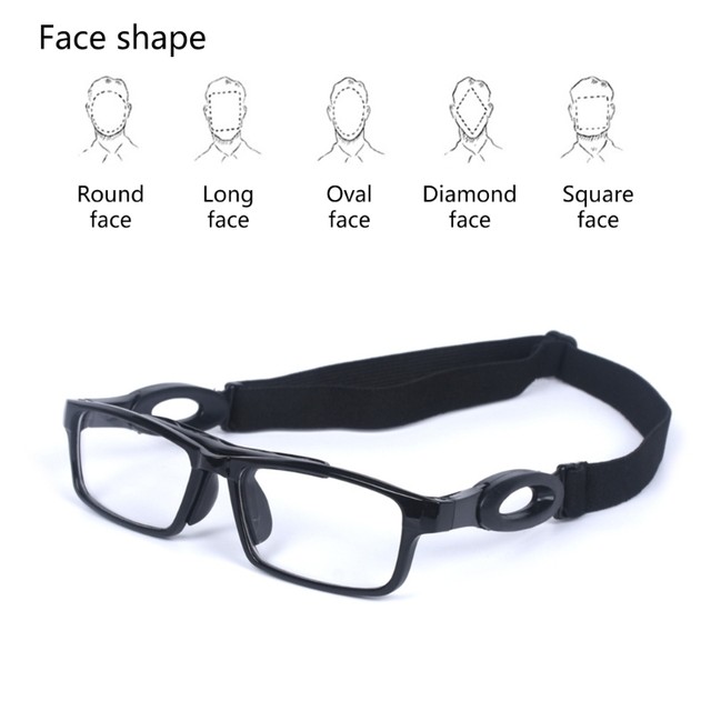 Sport Glasses Anti Bow Basketball Goggles Football Eye Glasses