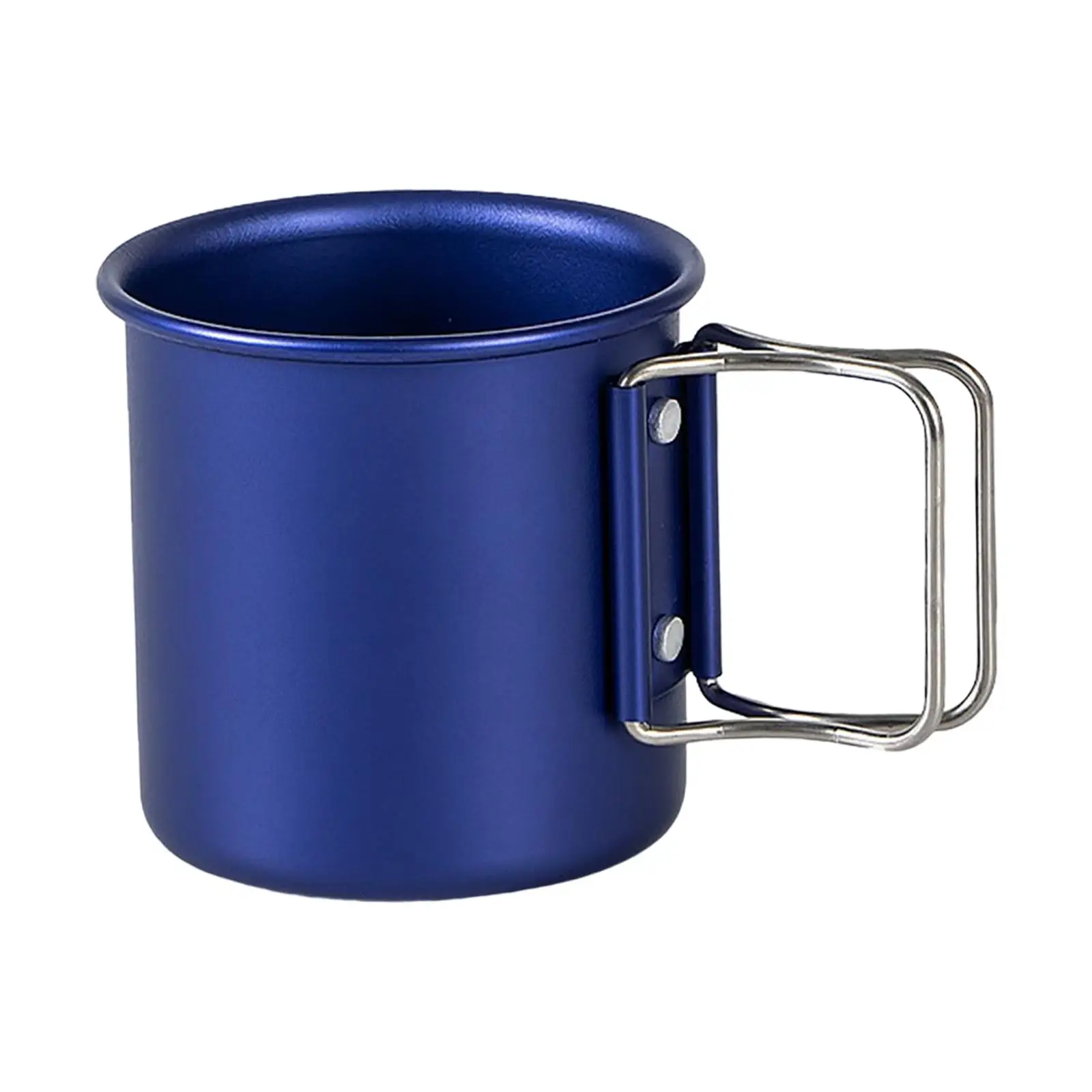 Camping mug cup tableware with foldable handles portable water cup beer mug for