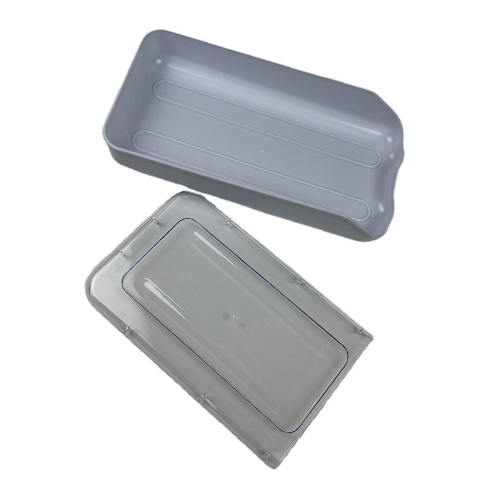 Kitchen Eggs Holder Egg Tray Eggs Container Fridge Eggs Organizers with Clear Lid for Shelf Countertop Kitchen