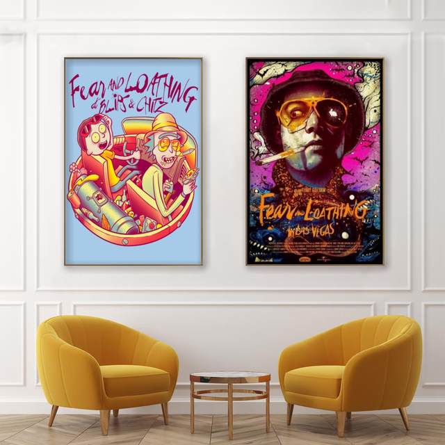 fear and loathing in las vegas Movie TV show Anime Decorative