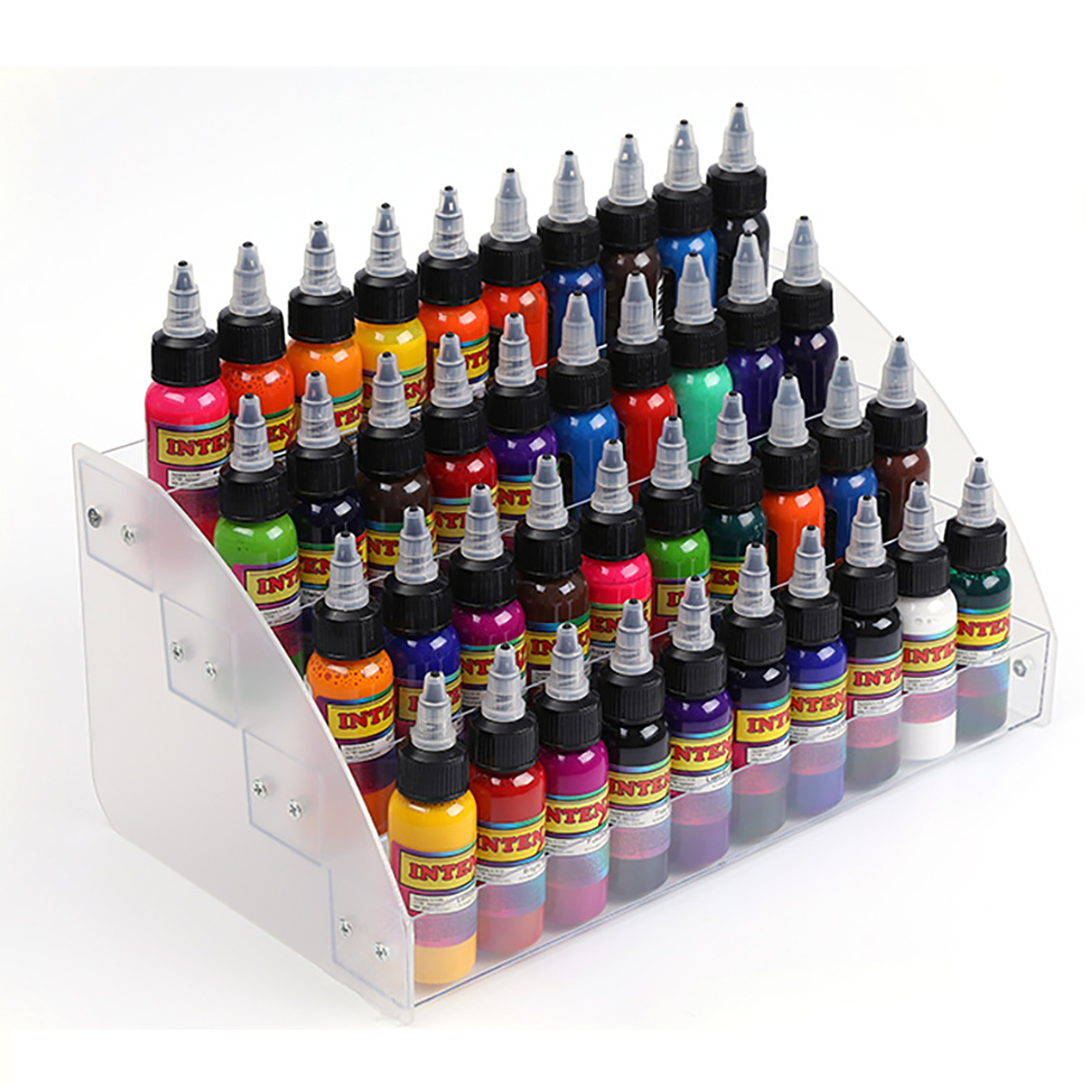 Best of Professional Tattoo Inks Holder Display Stand Pigment Rack Fix On The Wall Or Table Tattoo Inks Supplies Organizer Shelves Reviews & Tips