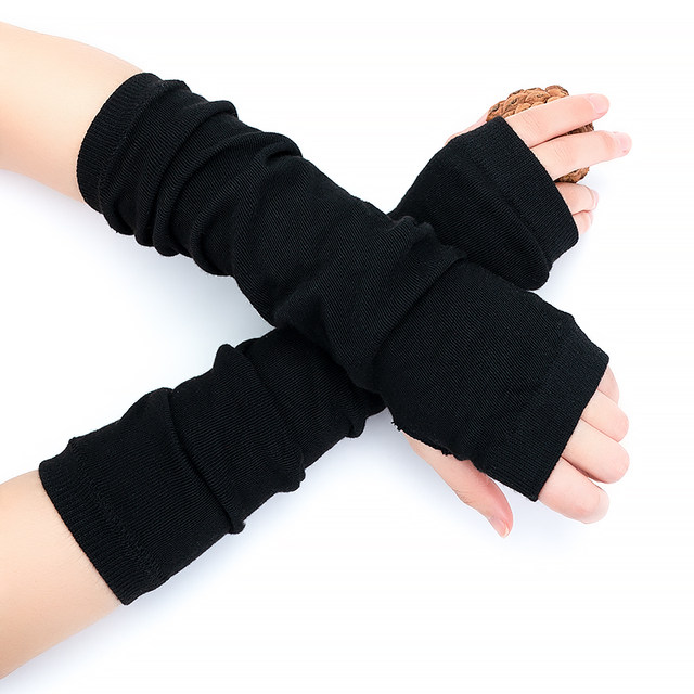 Anime Gloves Cosplay Darkly Ninja Mitten Oversleeve Man Women