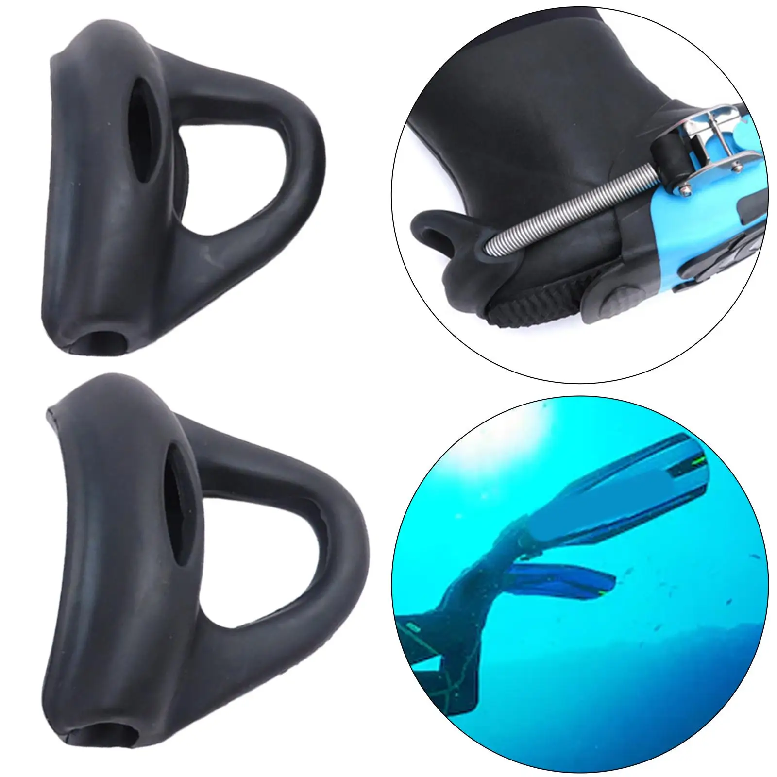 Scuba Diving Strap Heel Shoe Lace Heel Accessories Non Slip for Snorkeling