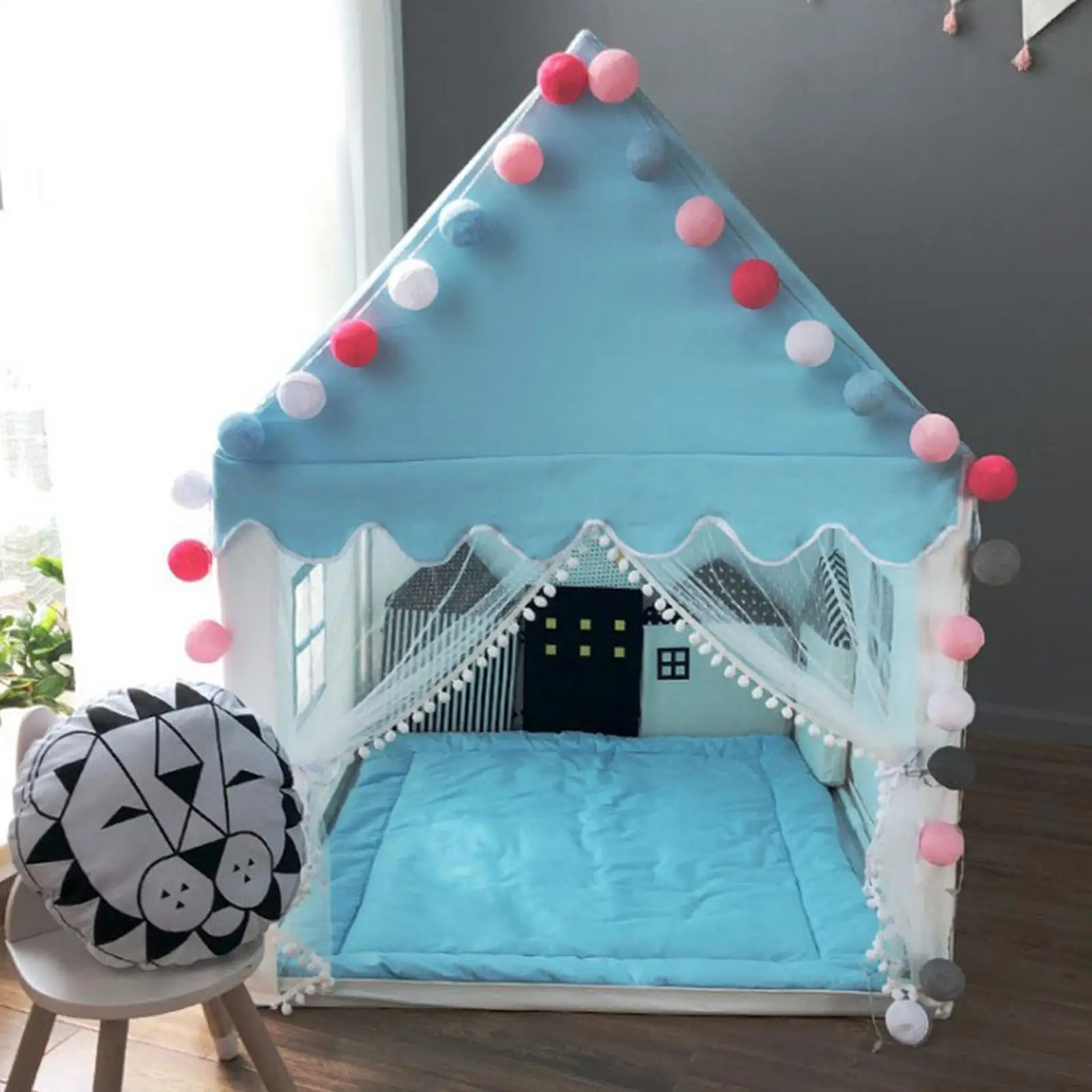 Portable Children Play Tent Child Room Decoration Easy Setup House