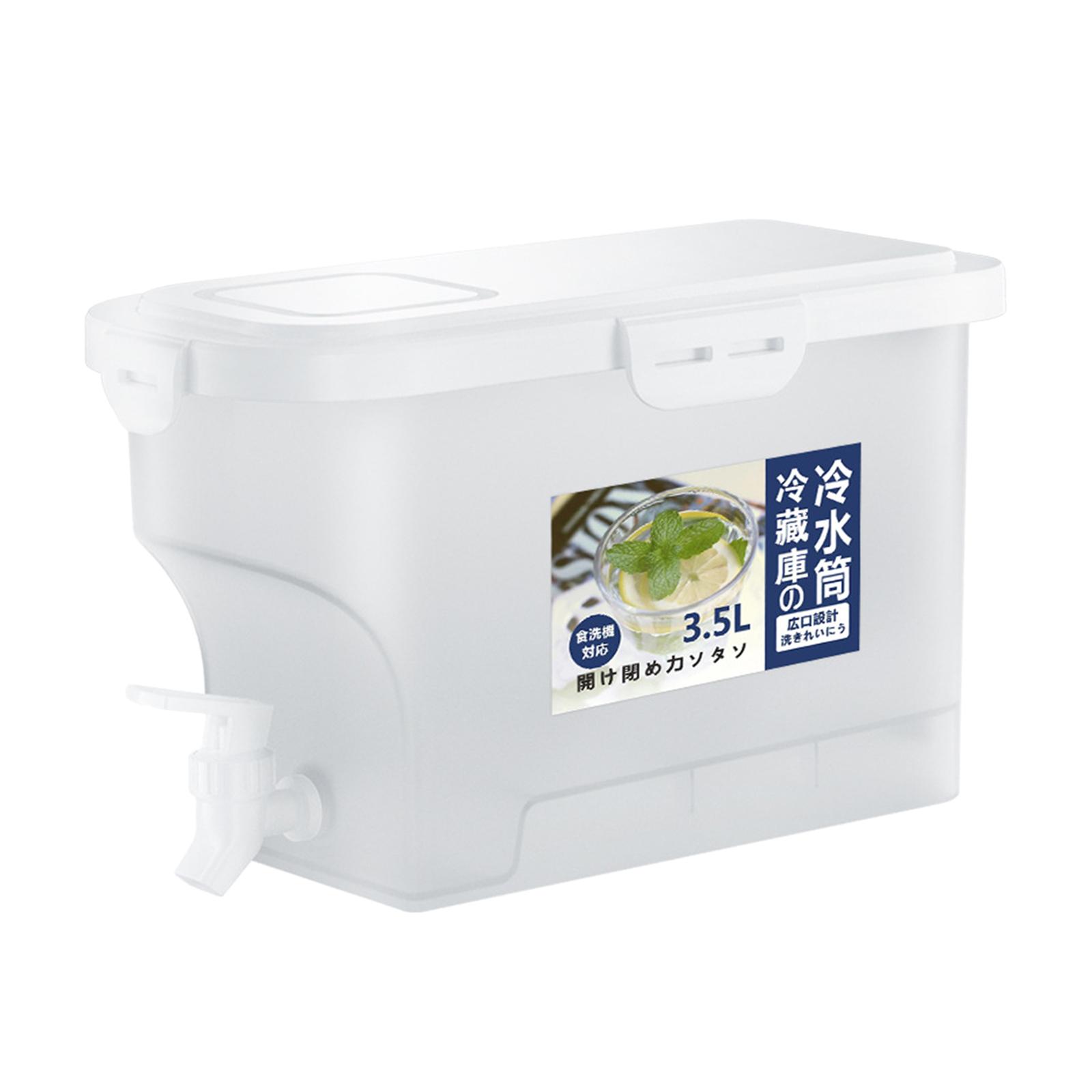 Summer Cold Water Jug Refrigerator Kettle with Tap for Coffee Beverage