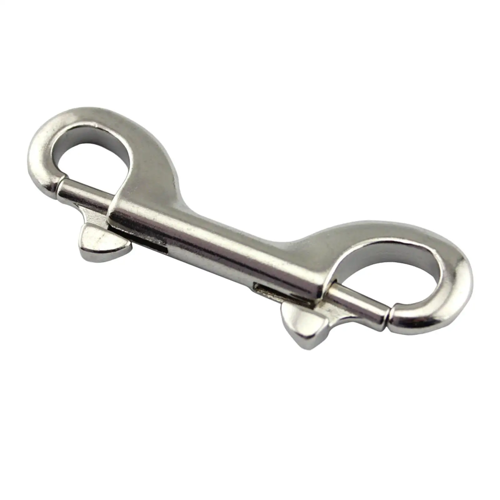 316 stainless steel Double Ended Snap Hook Small Stainless Steel Clip Dive Bolt Snap Buckle Clasp Collar Linking Clasp