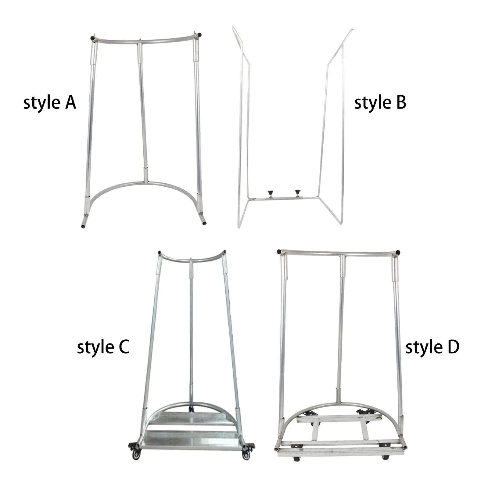 Trash Bag Holder Stand Lightweight Metal Bracket Outside Leaf Bag Stand for Living Room Parties Lawn Work Leaves Gardening