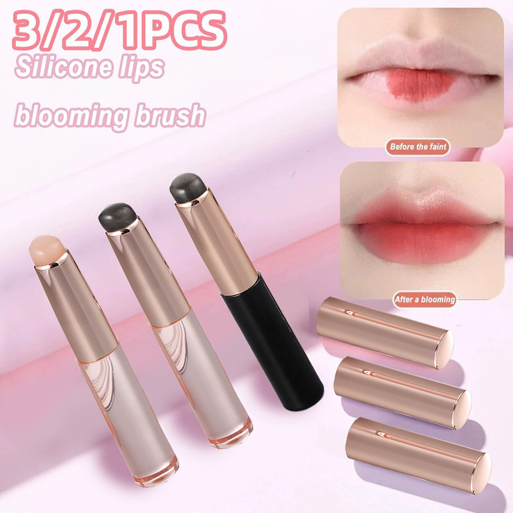 Best of 2 / 1PCS Silicone Lip Brush Concealer Makeup Tool Q Soft Fingertips Lip Balm Lip Gloss Lip Stick Applicator With Dust Proof Cover Reviews & Tips