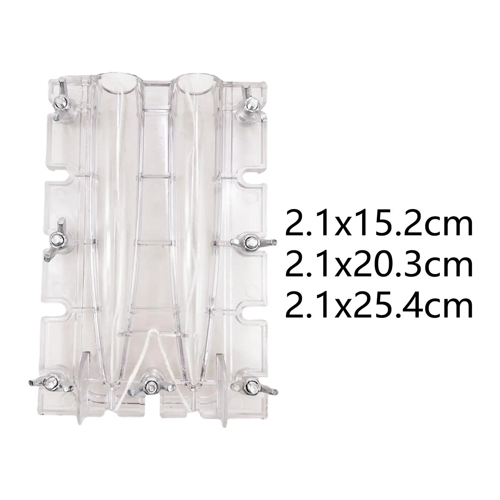 Taper Candle Mold Pillar Candle Molds Transparent for Dinner Wedding Church