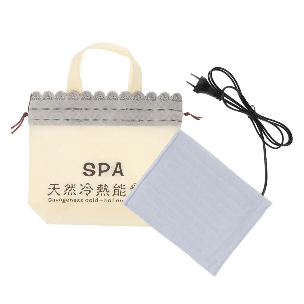 Hot Massage Stone Heater Electric Heating Bag for Body SPA Relax EU Plug