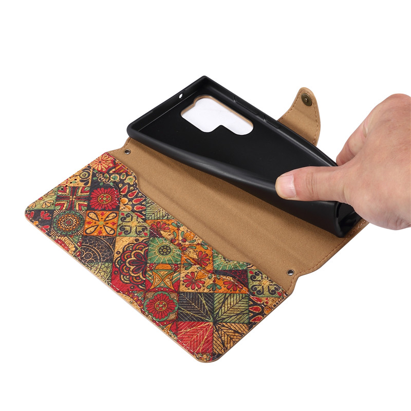 EUCAGR Leder Magnetische Tasche Abdeckung Für Samsung Galaxy S24 S23 FE Plus Ultra A34 A53 A54 A51 A52 A31 A32 A33 A05S Halter Fall – Detail 4
