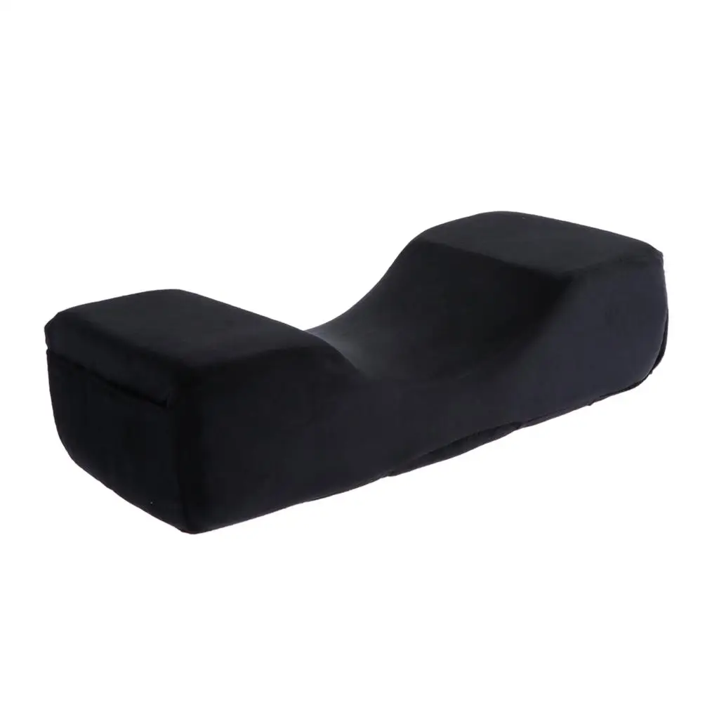  Extension Neck Support Pillow, Beauty Salon Grafting  Curve Pillow Neck , Black Color