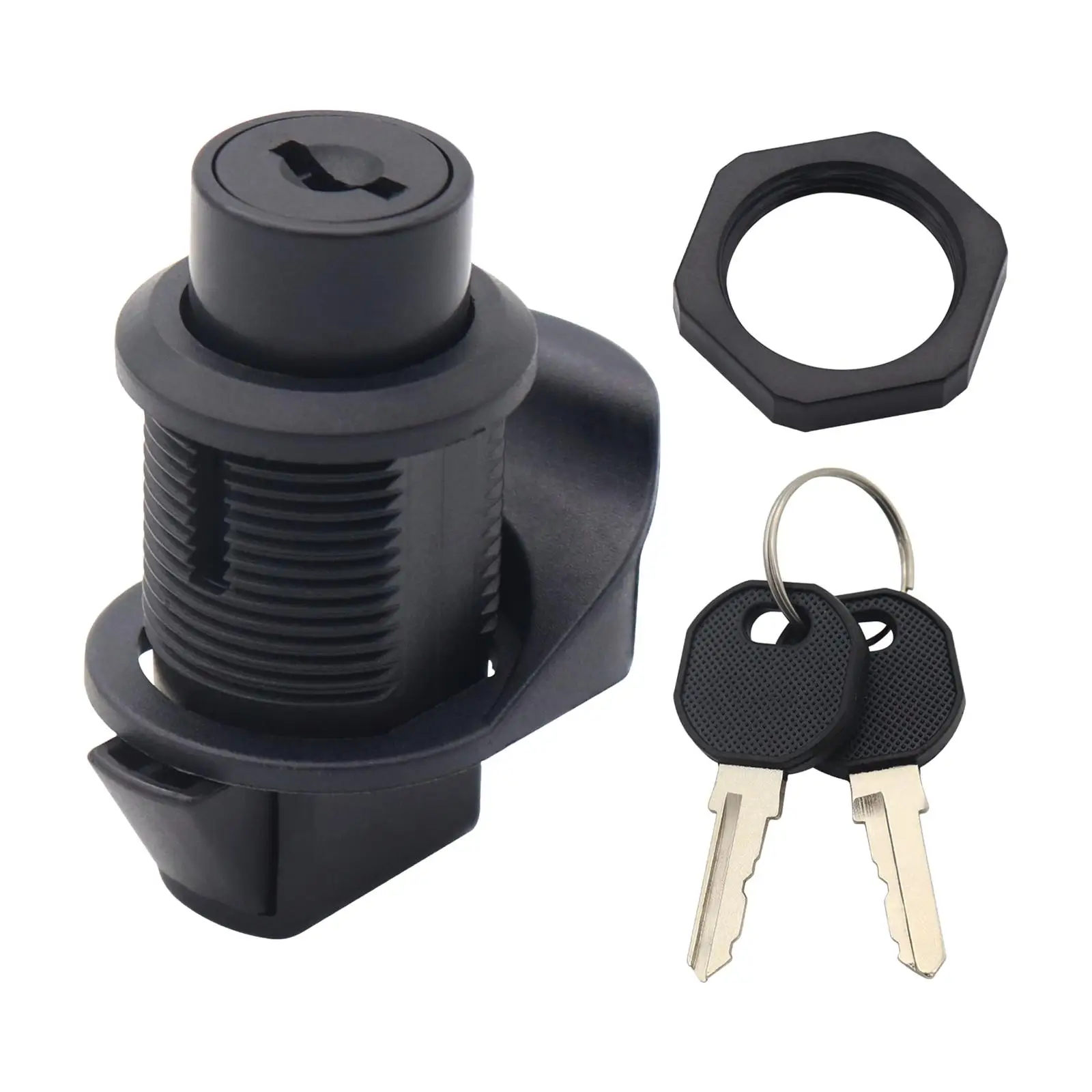 RV Paddle Entry Door Lock Latch Easy to Install Cabinet Lock for Yacht