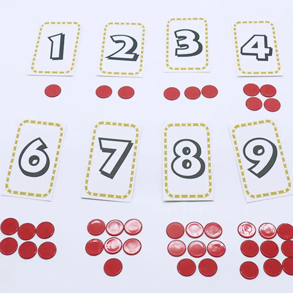 Early Educational Toy Counting Number Learning Math Numbers for Preschooler