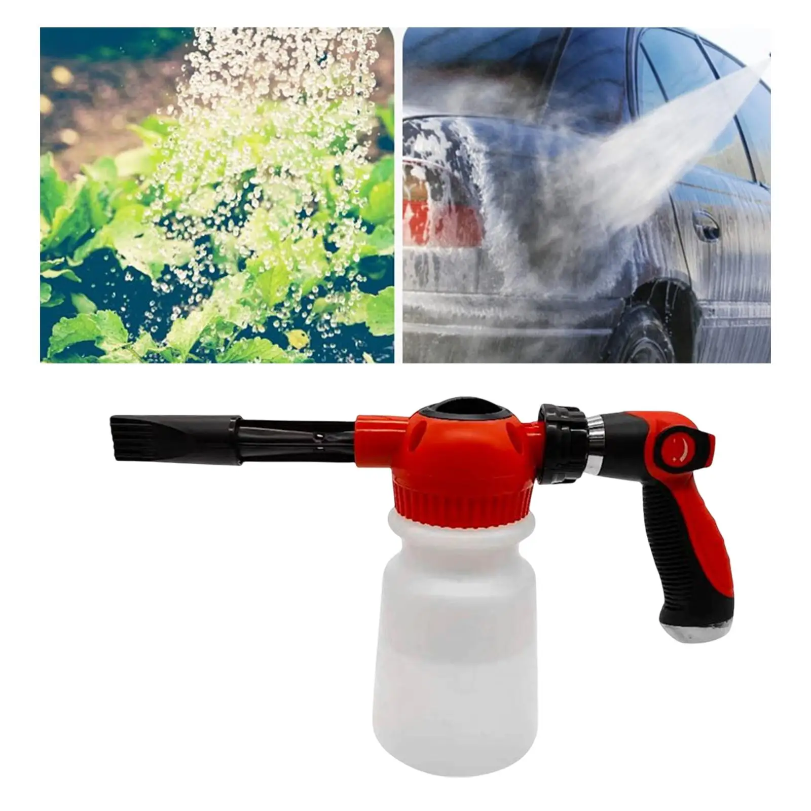 Car Wash Pump Manual Foaming Sprayer Gardening Sprayer for Automobiles Window Outdoor