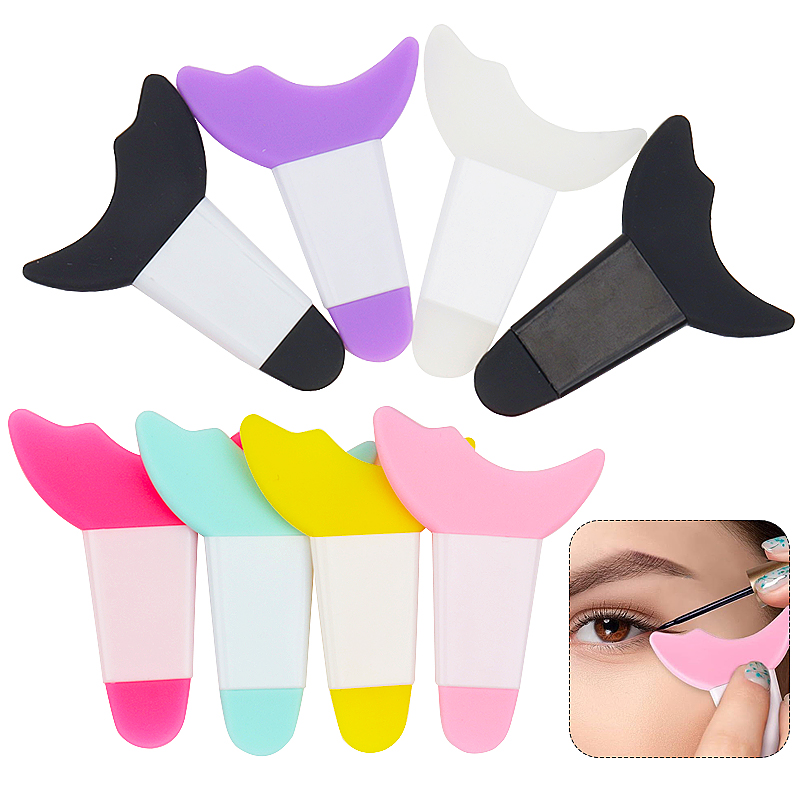 Best of 1 Pc Resusable Eye Makeup Aid Silicone Eyeliner Eyebrow Stencils Face Cream Mask Applicator Beauty Tools Reviews & Tips