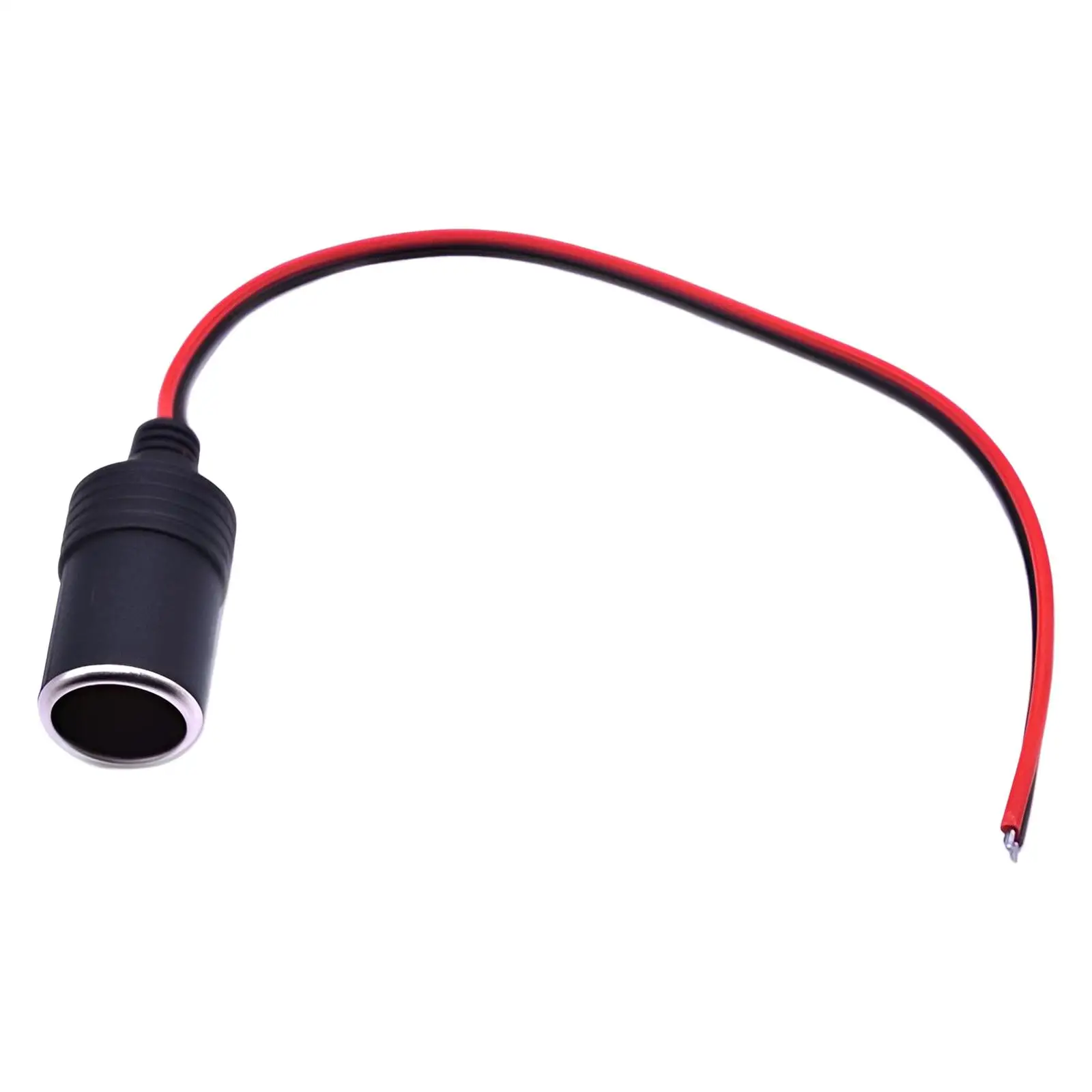 Universal Car Power Cigarette Lighter Female Adapter Cable Plug/ Replace 12V 24V 120W High Current 10A Max/