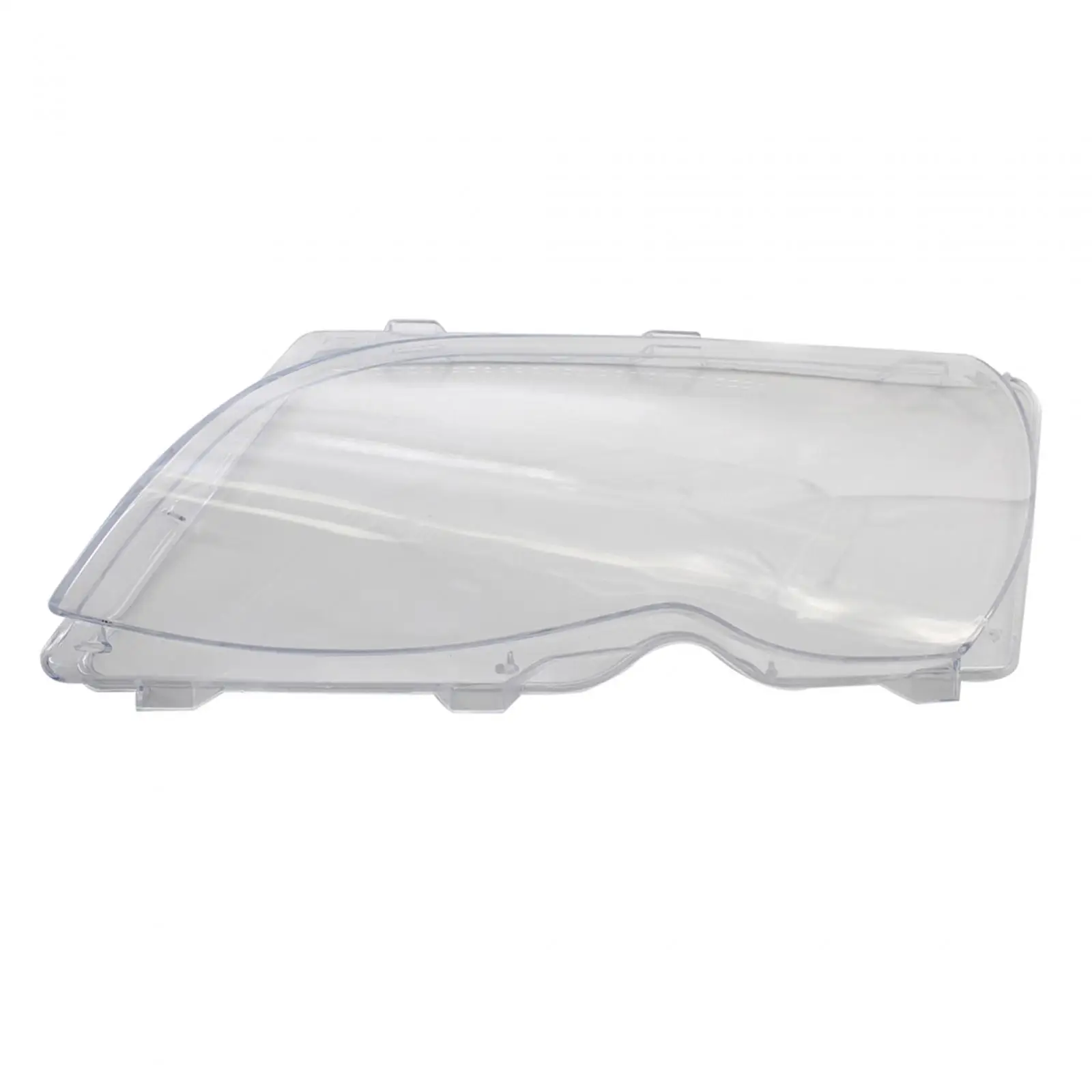 Headlight Lens Decor Cover Spare Parts Auto Accessory Replaces Lampshade Headlight Cover for BMW E46 4 Door 2002-2005