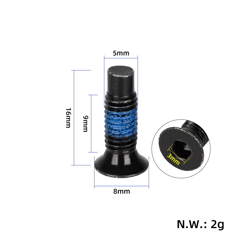 Elektrische Roller Schraube Set Montage Schraube Kit Mit Schlüssel Für Xiaomi M365 Ninebot Max G30 ES Gabel Rohr Pol Zu Basis teil – Detail 2