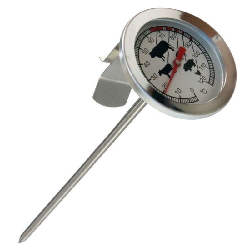Description Picture 5 of itemStainless Steel Pocket Probe Thermometer Gauge for BBQ Meat Food Kitchen Cooking