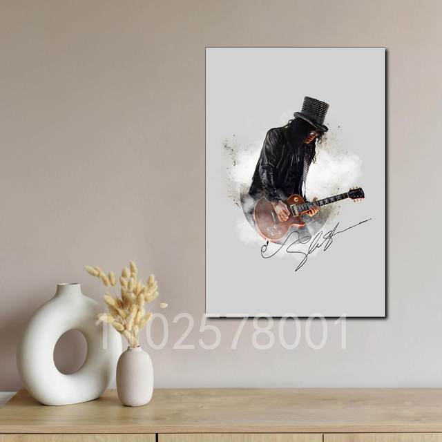 Slash The River Is Rising Rest Of The World Tour 24 In Argentina Home Decor  Poster Canvas - Masteez