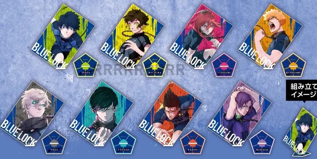 Blue Lock Laser Ticket Badge Brinquedos, Collectible Presente de Aniversário,  Meguru, Bachira, Yoichi, Isagi, Hyouma, Chigiri, Reo, Mikage, Seishirou,  Nagi - AliExpress