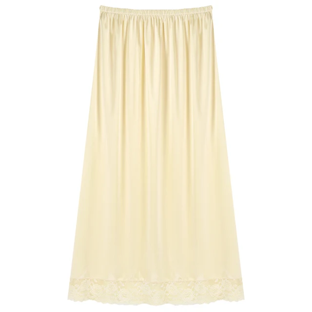 Women's Half Slips Floral Lace Waistband Underskirt High Waist Side Slit  Skirt Under Dresses Bottoming Mini Slip Dress Petticoat - AliExpress