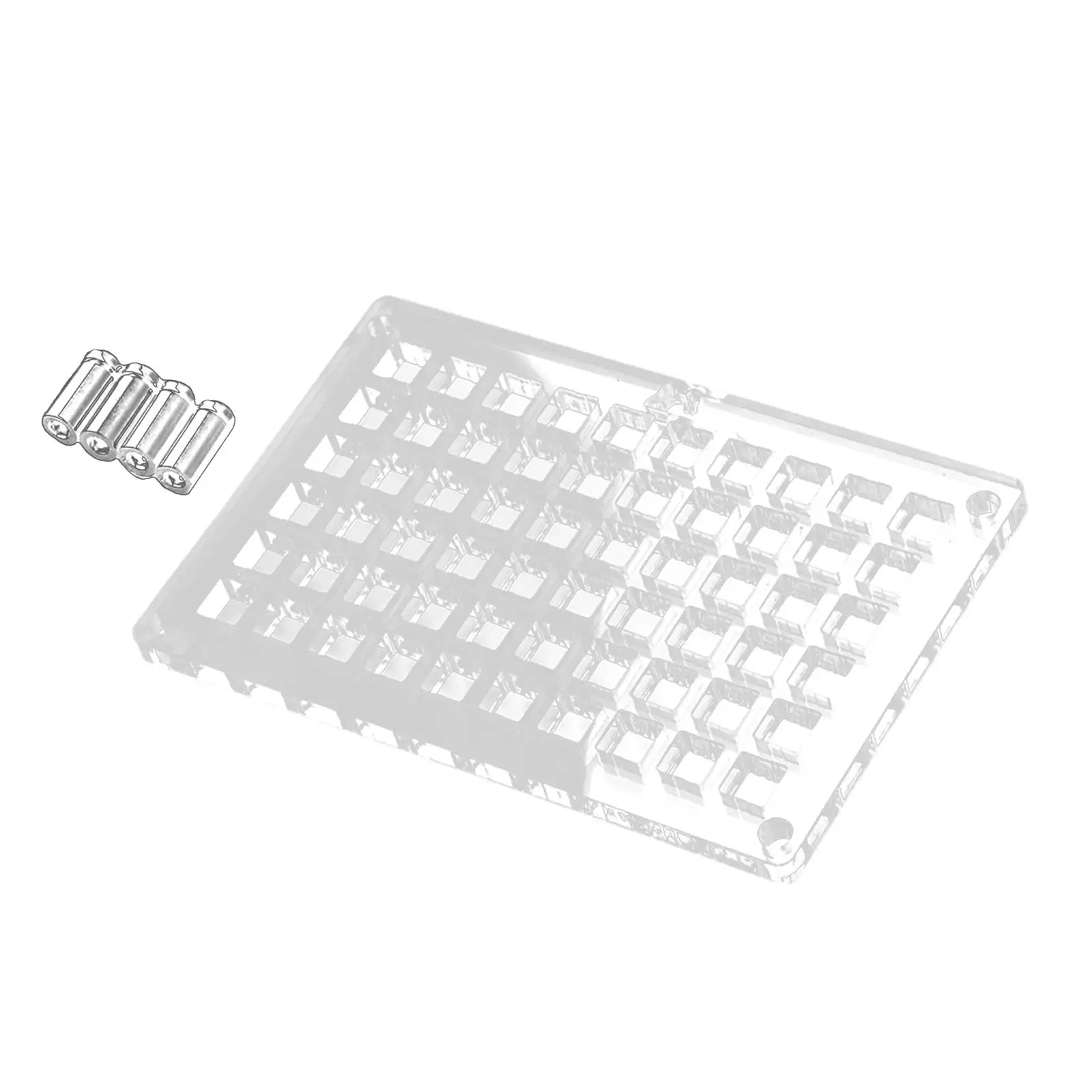 Acrylic Keyboard Switch Tester Premium Base Mechanical Keyboard DIY Durable Electronics Switch Opener Lube Station for Box