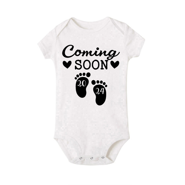 Custom Pregnancy Birth Announcement Coming Soon Kids Bodysuit/Onesie/T –  Milillo and Co