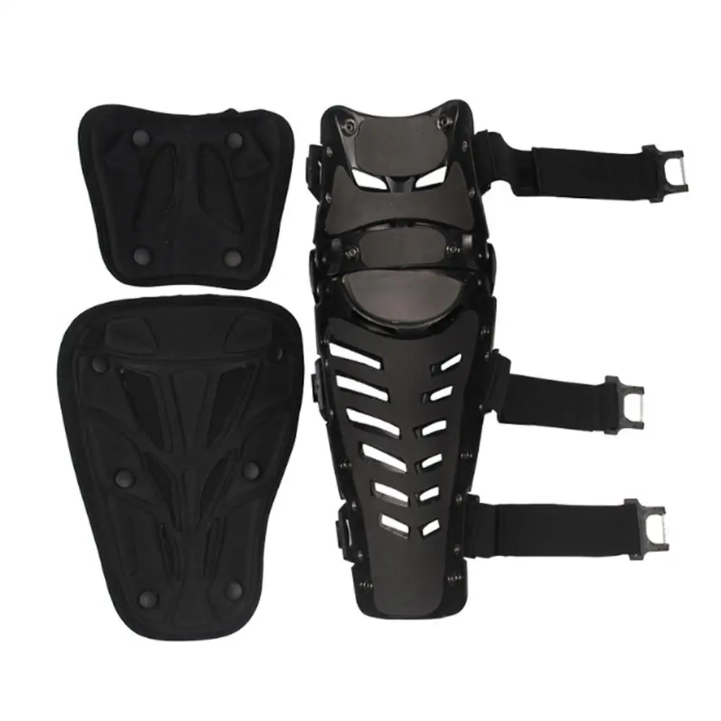 2Pcs Knee Shin  Guard for Motorcycle Motocross Cycling Dirt Bike Biking