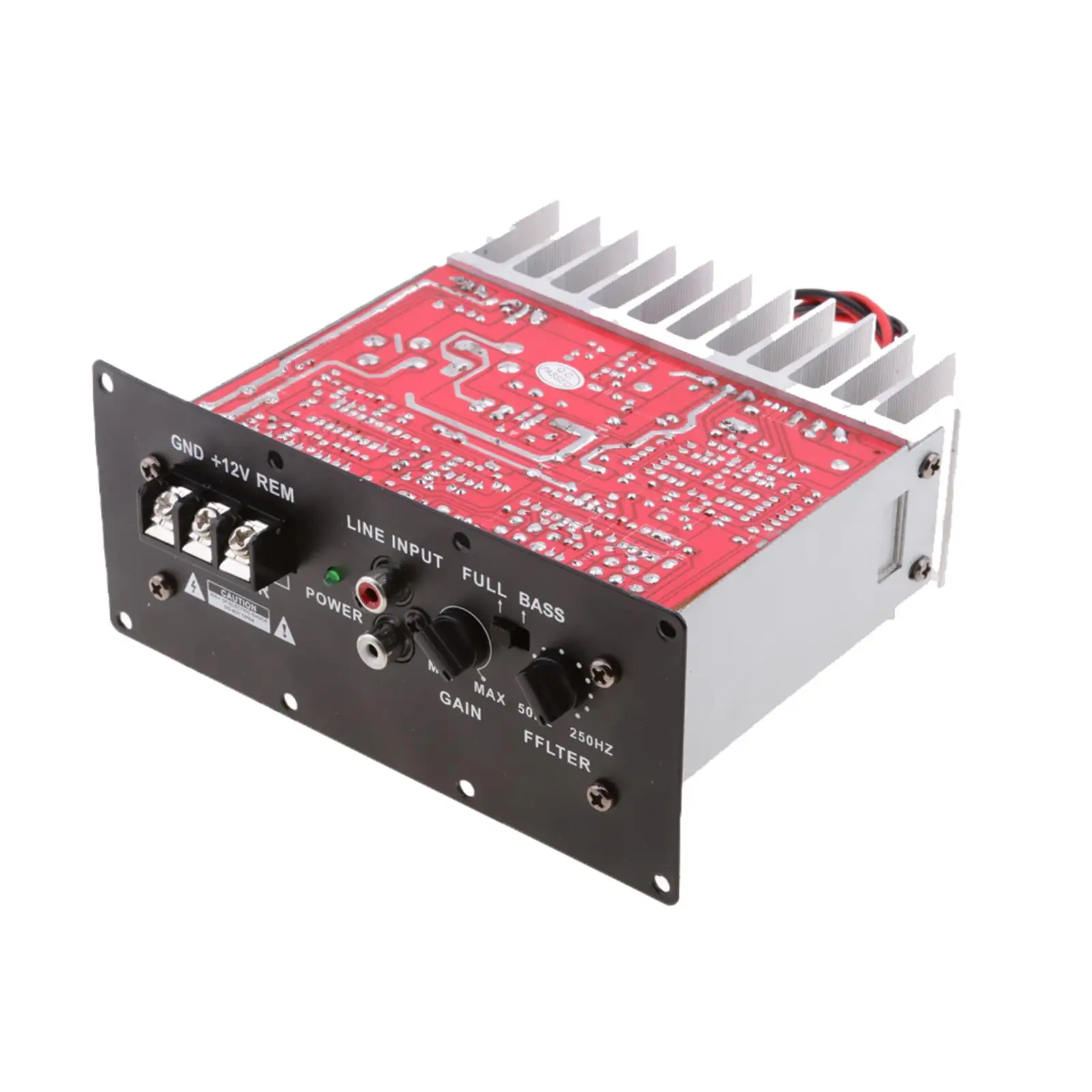 Car Power Amplifier Subwoofer Bass Decoder Module PCB Noise Filter