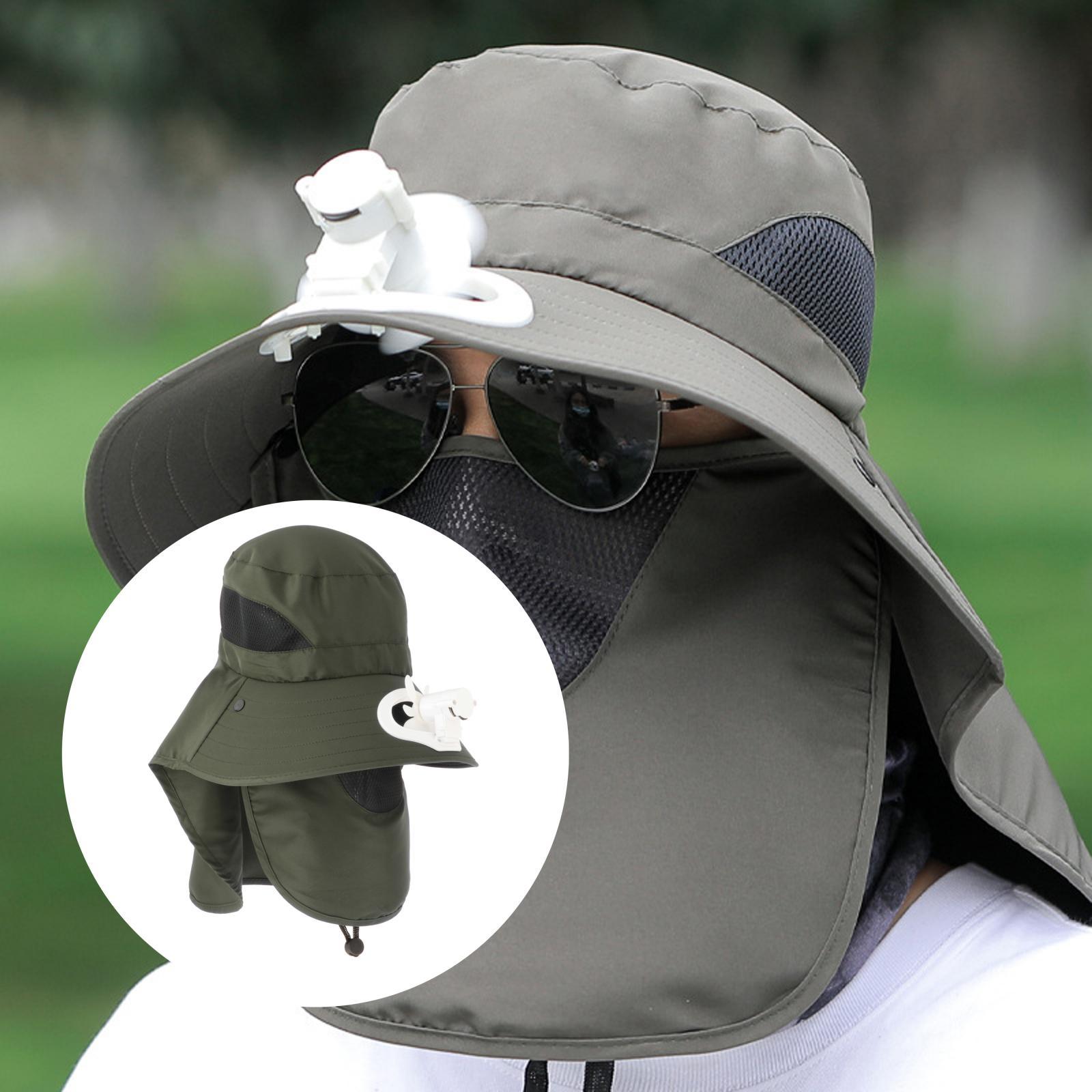 Men Fishing Visor Hat Sun Hats Mesh Breathable Travel Backpacking Gardening