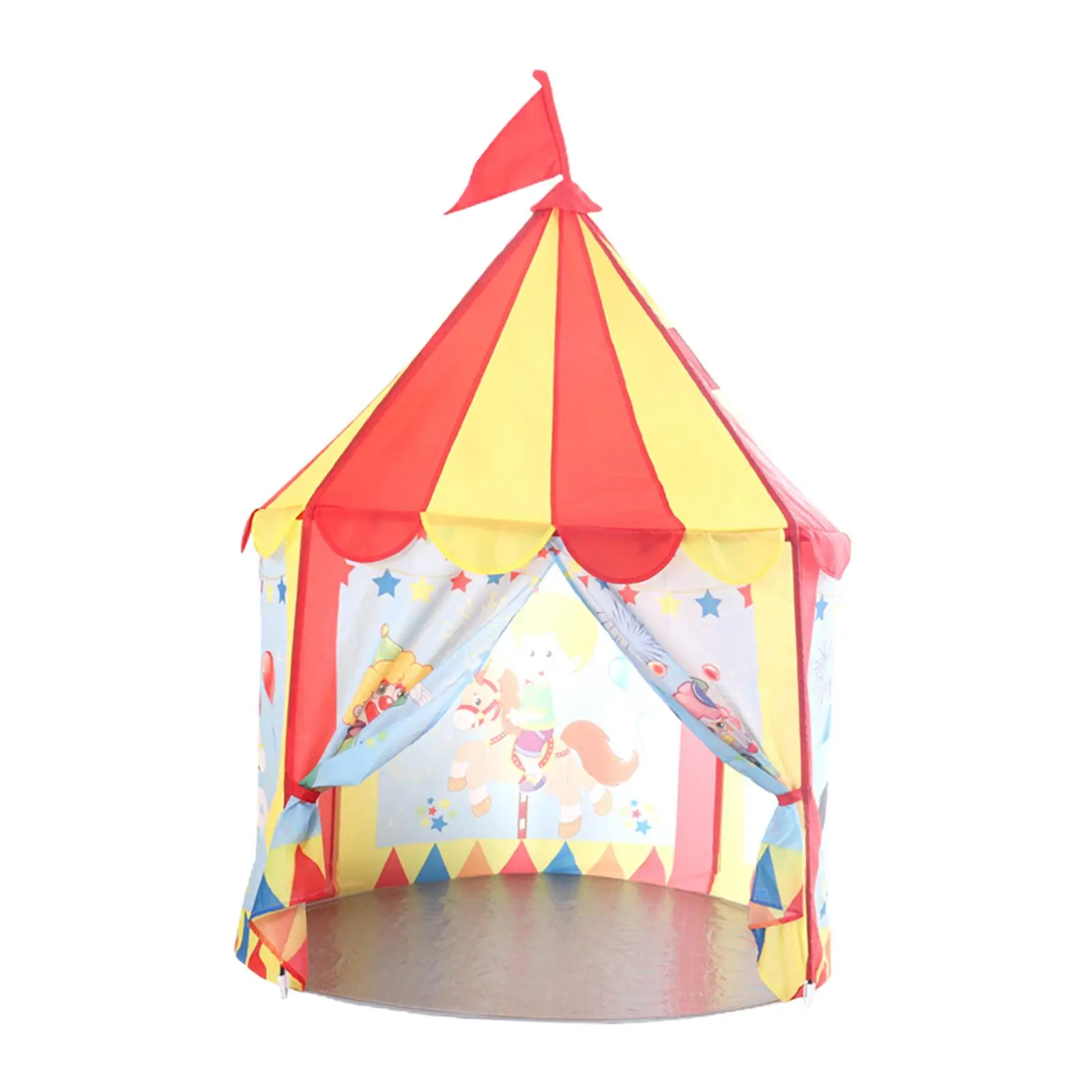 Play Tent House Portable Birthday Gift Kids Playhouse for Games Camping Home