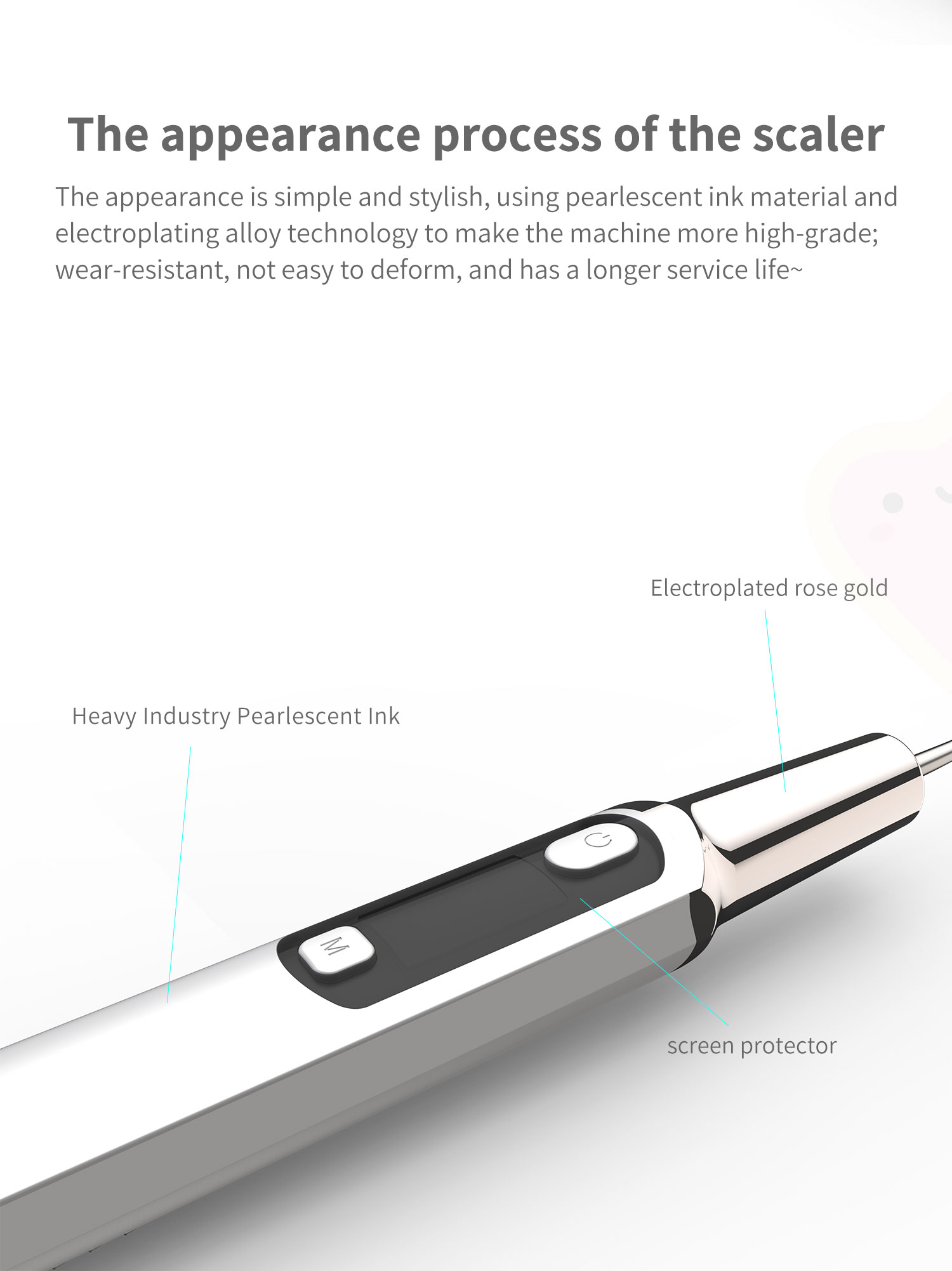 Title 13, Electric Sonic Dental Calculus Scaler Oral Teet...