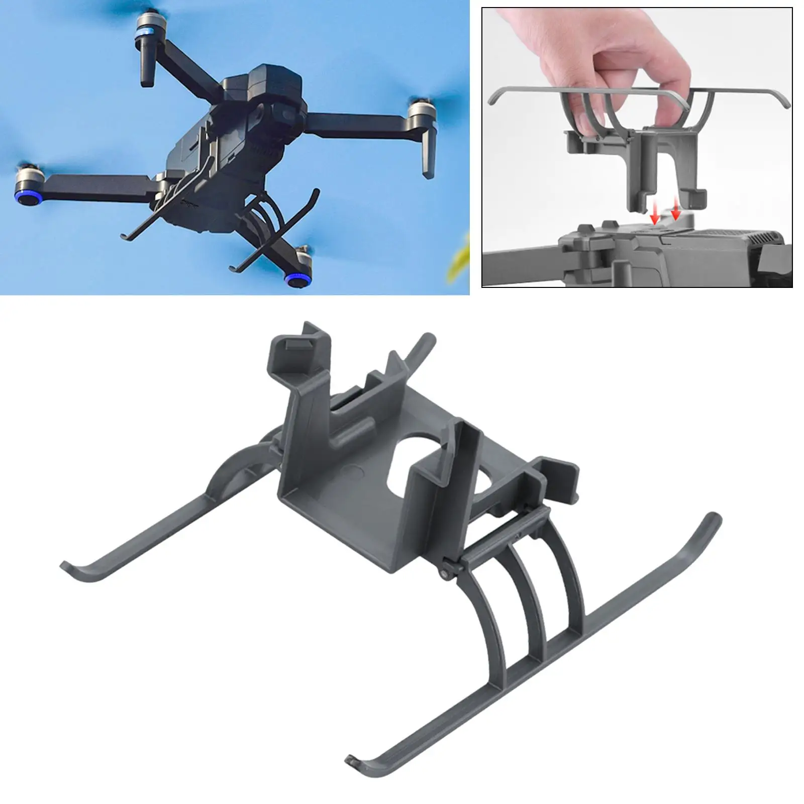 Landing Gear Kit Gimbal Guard   Landing Heightened Extended Leg  11S  Increase Height 29mm Portable