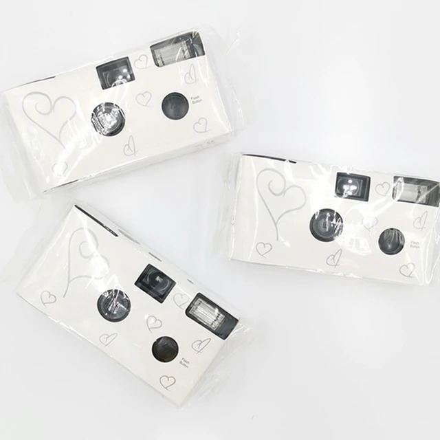 21Supply Paquete de 10 cámaras desechables para bodas - Película de 1.378  in, cámaras de película de un solo uso : Electrónica 