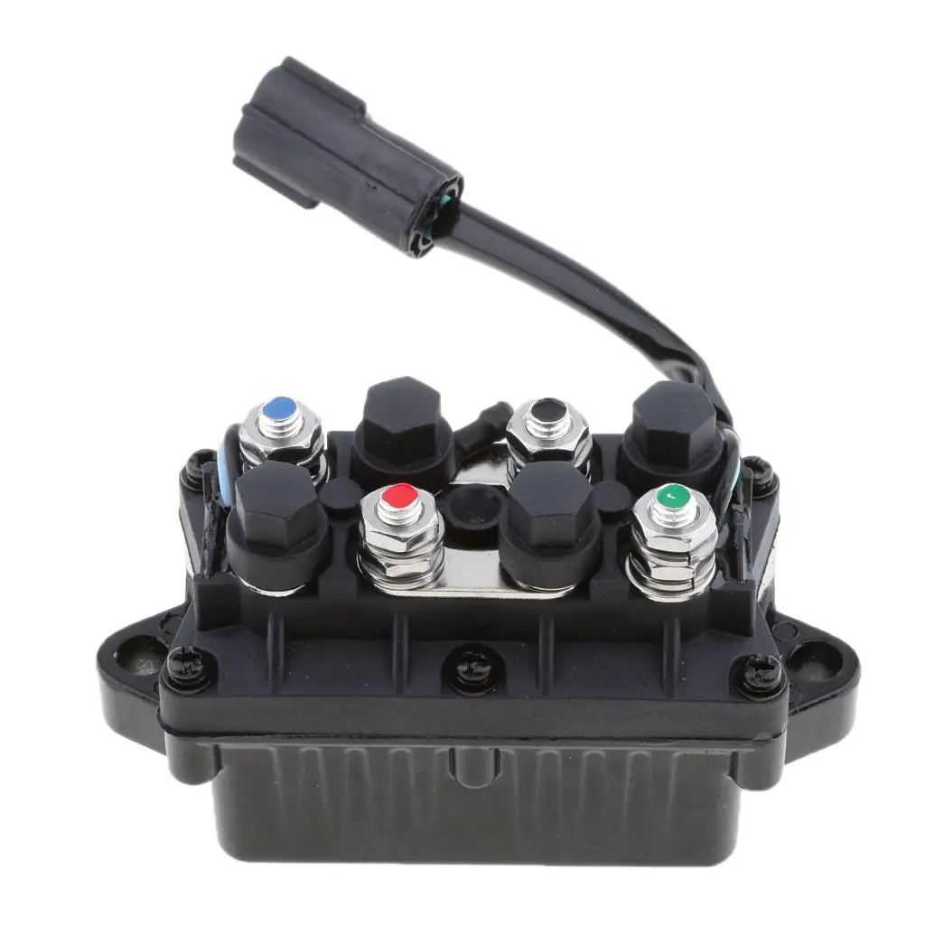 Black Power Trim Relay Box 2 Pin for 4 Stroke 40-225HP Outboard Motor