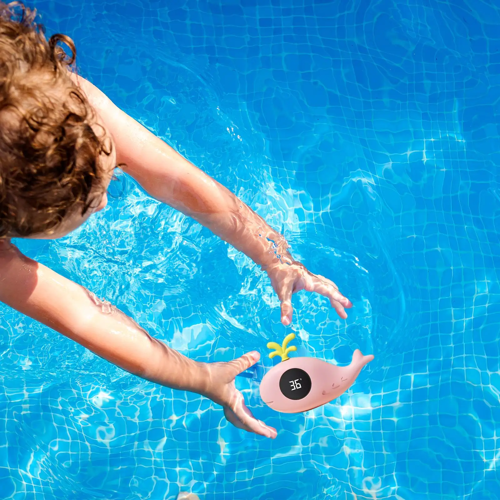 water temperature Sensor Highly Sensitive Safety Cartoon Three color temperature for Indoor Bathtub swimming