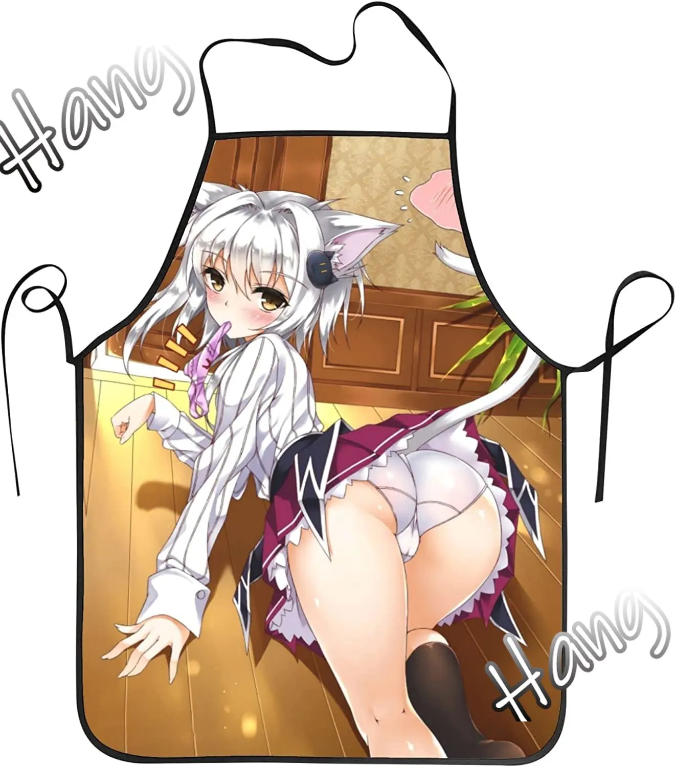 High School Dxd Ass Porn - Anime Apron High School DxD Toujou Koneko Sexy Printed Funny BBQ Grilling  Aprons Adult Size Adjustable - AliExpress
