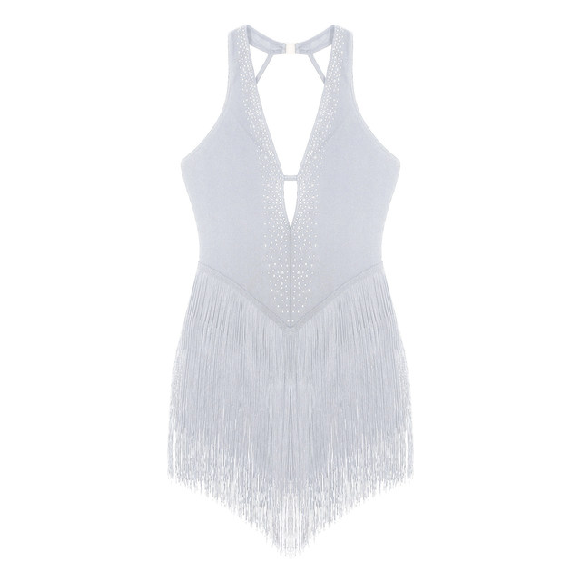 Robe Patinage Artistique Dentelle Manches Longues Justaucorps Femme - RUNQHUI