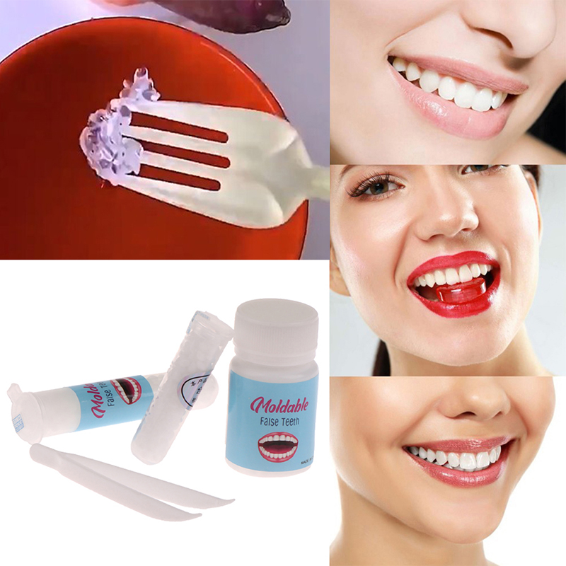 Best of Resin 10g / 15g / 20g Temporary Tooth Repair Kit Teeth And Gaps FalseTeeth Solid Glue Denture Adhesive Teeth Whitening Tooth Beauty Reviews & Tips - Image 4