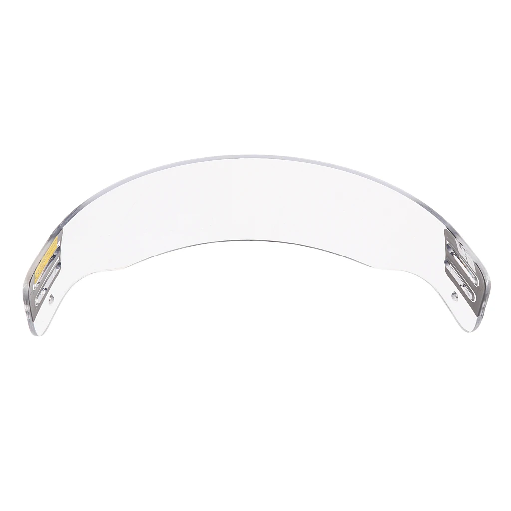 High-quality CE Certificated Anti-fog Vent Anti-scratch Ice Hockey Visor Face Shield Clear View