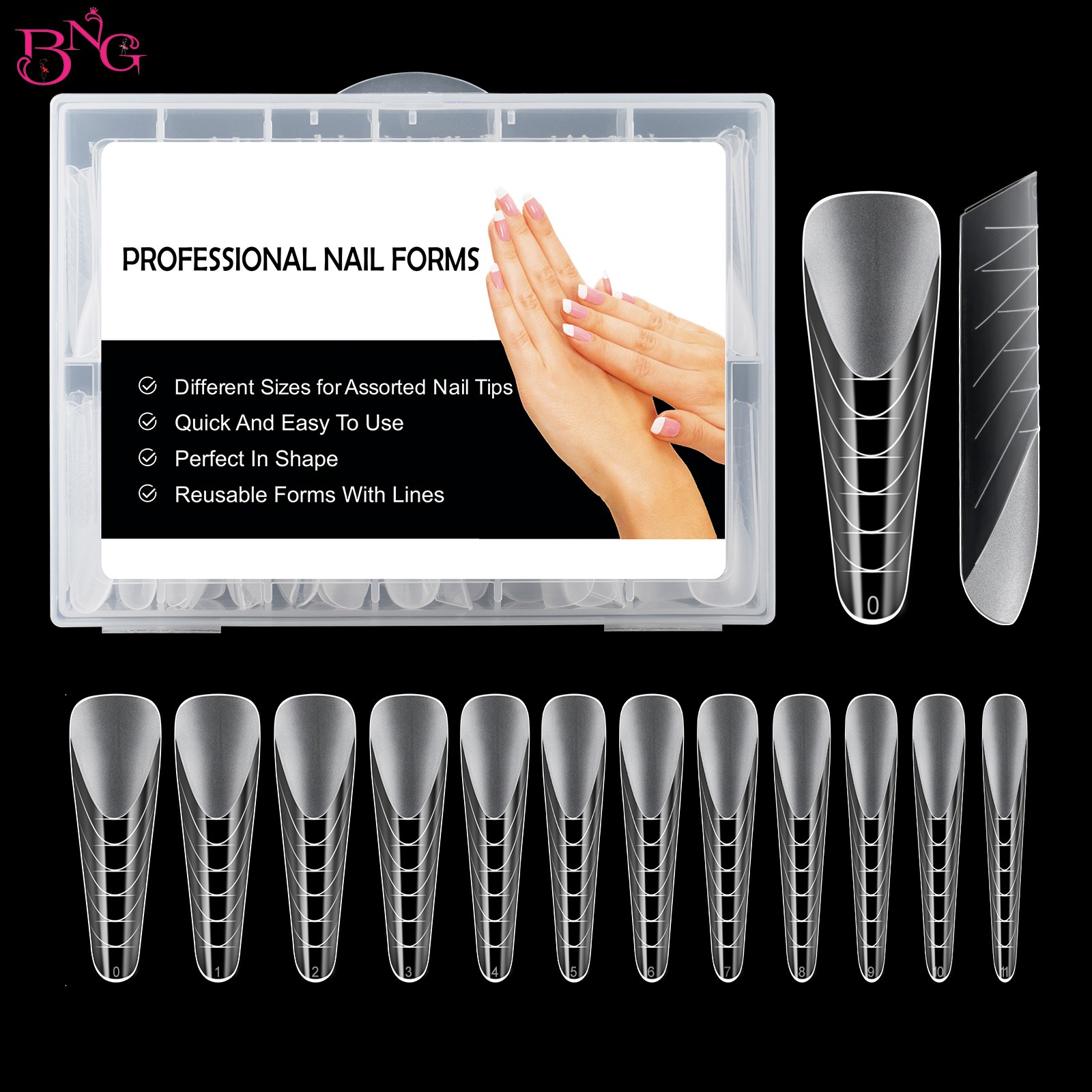 Best of Matte Quick Building Nail Mold Tip Full Cover Dual Forms Nails Poly Nail Gel Extension Upper Mold Top False Tips Manicure Tools Reviews & Tips